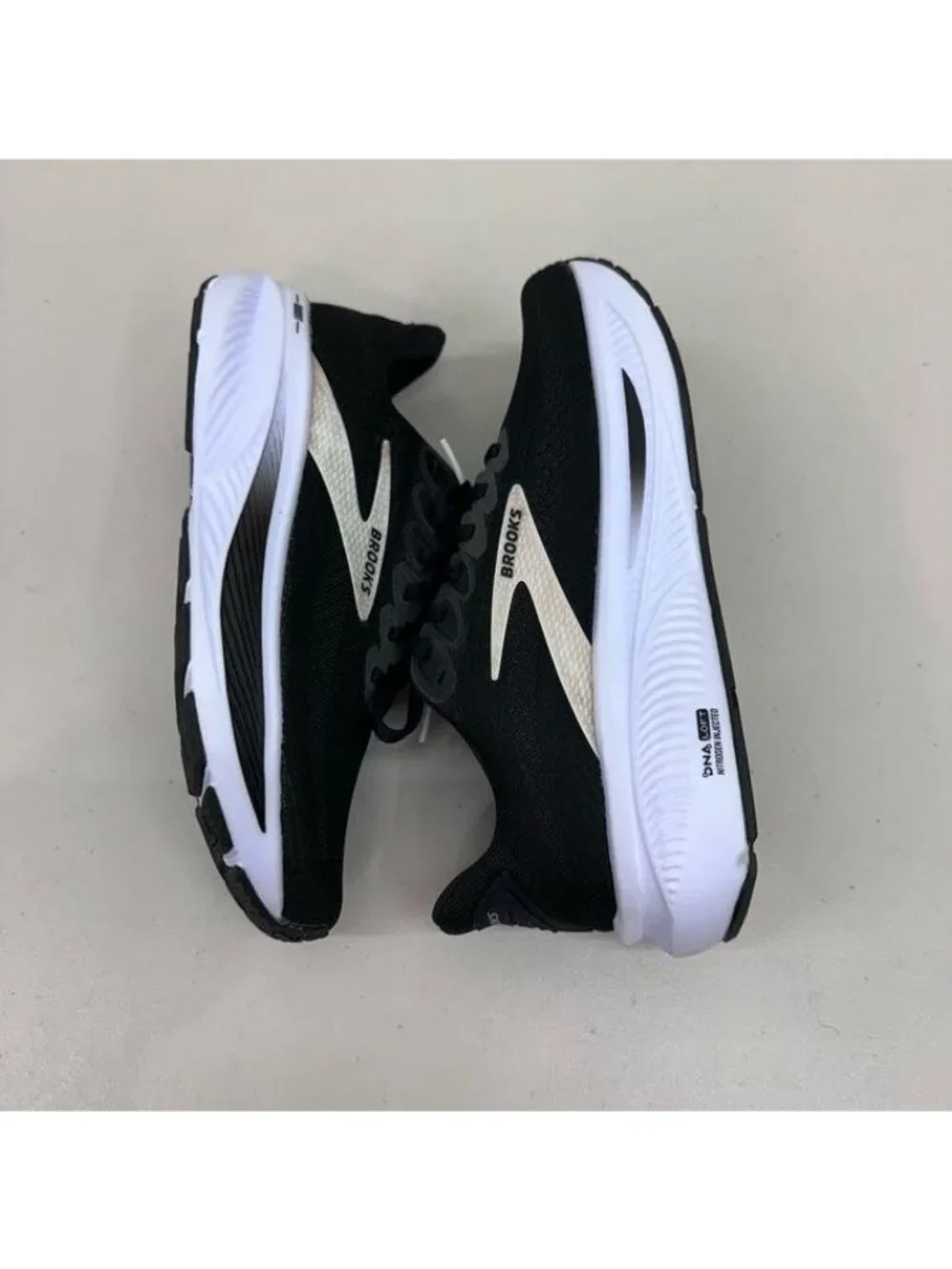 Brooks Ghost 17 Black Running Shoes Sneaker DNA Loft Cushion Athletic Mens sz 8